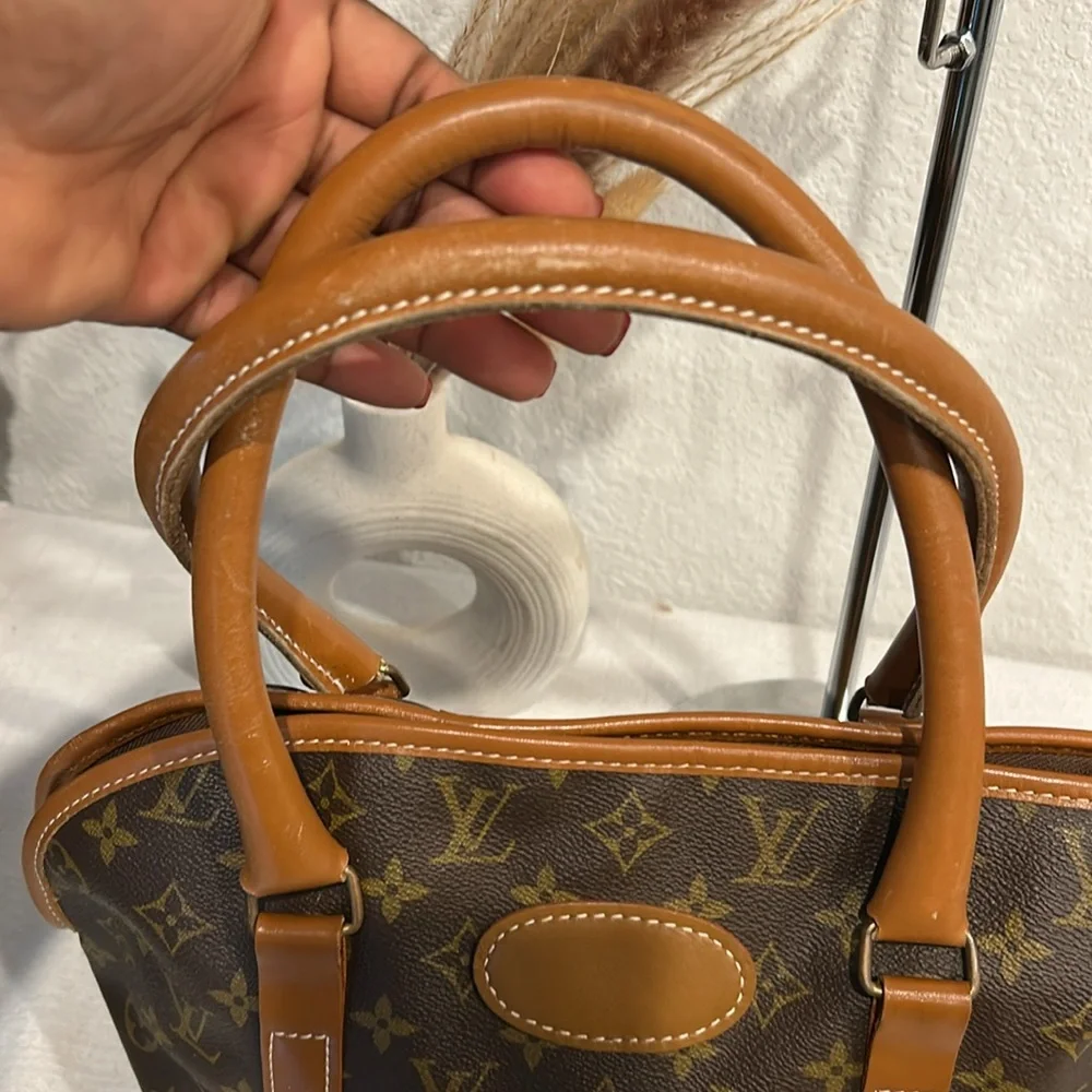 Louis Vuitton Monogram Pet Carrier with Cognac Trim